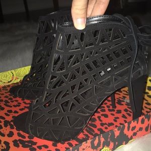 Caged Zara heels